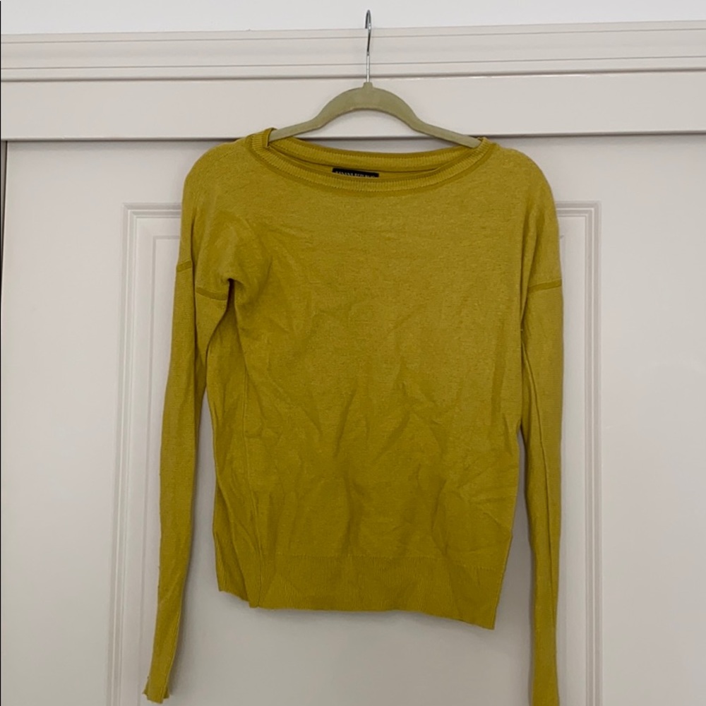 Hello crew neck sweater